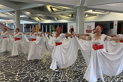 Участники проекта «Московское долголетие» выступили на танцевальном конкурсе