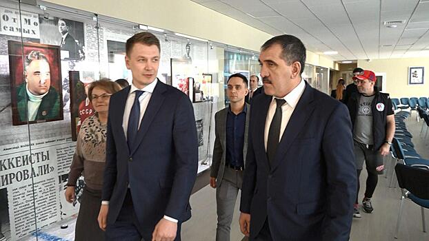 Глава Ингушетии Юнус‐Бек Евкуров высоко оценил новый спортивный комплекс в Домодедове