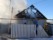 В Самарской области в пожаре в частном доме погиб человек