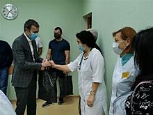 Евгений Серпер оказал поддержку врачам сызранской горбольницы