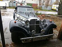 Ретро‐автомобиль соорудили своими руками энтузиасты в Подмосковье