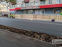 В Оренбурге на ул. Ленинской начали чинить подпорную стену
