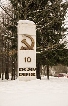 Водитель иномарки скончался после столкновения с фурой в Ленобласти