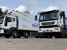 В России начались испытания необычного грузовика Daewoo Novus