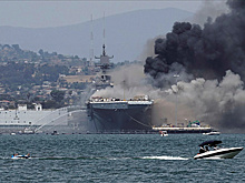 Подробности разрушительного пожара на корабле США