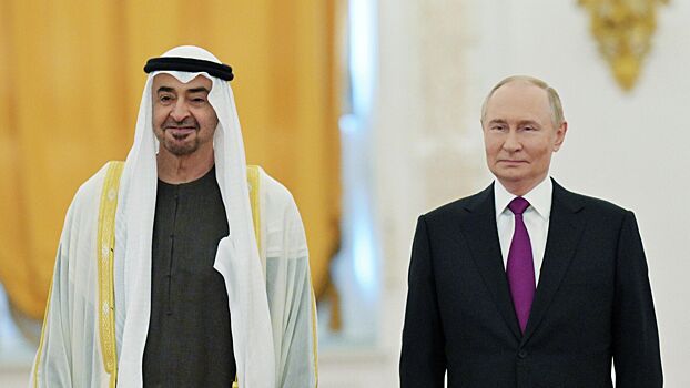 Путин заявил о&nbsp;росте товарооборота с&nbsp;ОАЭ