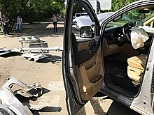 В Оренбургской области автомобиль упал в котлован