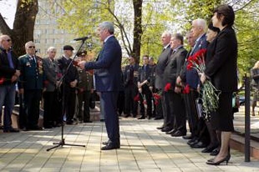 У памятника «чернобыльцам» в Майкопе прошел митинг