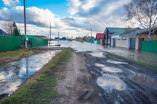 Более 70 домов попали в зону возможного подтопления в кузбасском городе