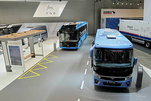 «Группа ГАЗ» представила на выставке COMTRANS флагманские автобусы для городских и междугородных перевозок