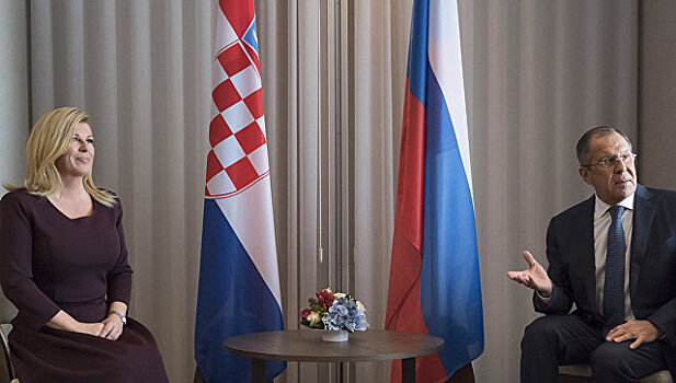 Главы МИД РФ и Хорватии высказались за развитие отношений