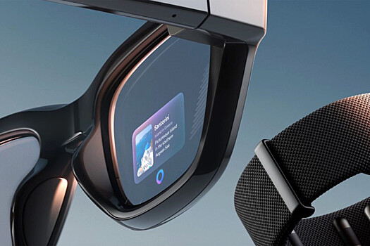 Meta* представила смарт-очки с экраном и браслетом для управления