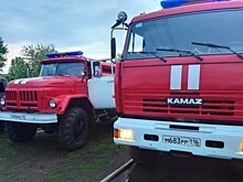 В Татарстане молодежь прибежала с вечеринки тушить чужую баню — видео