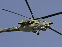 Экипаж вертолета Ми-28НМ уничтожил бронетехнику ВСУ в курском приграничье