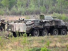 Украинские силовики открыли огонь по Докучаевску из БМП и минометов