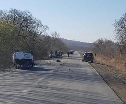 Есть пострадавшие: жесткое ДТП произошло на трассе в Приморье