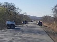 Есть пострадавшие: жесткое ДТП произошло на трассе в Приморье