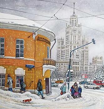 Творчество Алёны Дёргилевой – история Москвы, написанная акварелью