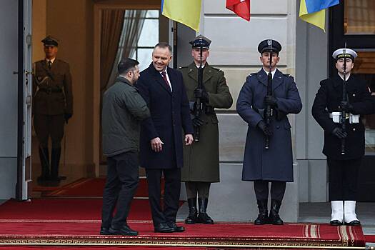 Зеленский впервые встретился с критиковавшим его президентом Польши