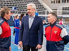 Собянин открыл после реконструкции спортивный зал «Дружба»