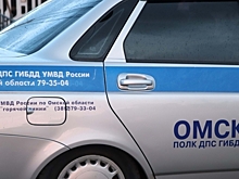 Во время сильной метели на омских дорогах произошло более 100 ДТП