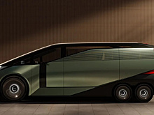 Минивэн с шестью колёсами: Lexus представил очень необычный концепт-кар