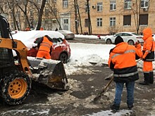 Названы сроки очистки Москвы от снега