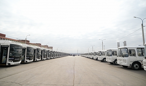 Парк межмуниципальных автобусов в Волгоградской области обновлен на 45%