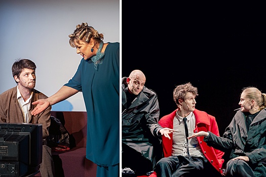 На сцене театра имени Гоголя появились "Шинель" и "Записки сумасшедшего"