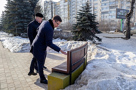 Юрий Шалабаев проверил общественные пространства в Московском и Ленинском районах