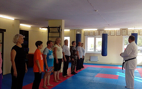 В Нижнем Новгороде открылись уникальные курсы каратэ для пенсионеров
