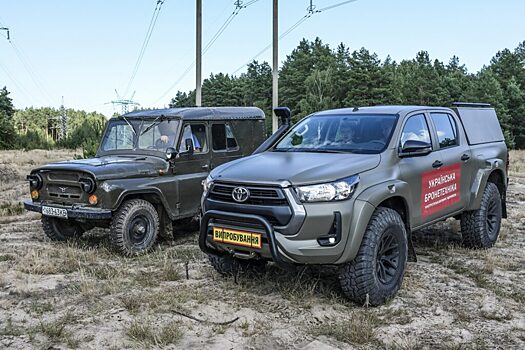 Автомобиль Toyota Hilux «Сайгак» может заменить советские внедорожники УАЗ в ВС Украины