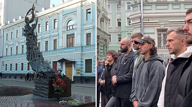 Участники Медиалиги возложили цветы к памятнику в память о жертвах трагедии в Беслане в Москве