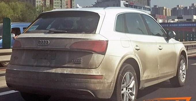 В Китае засняли удлиненную версию кроссовера Audi Q5