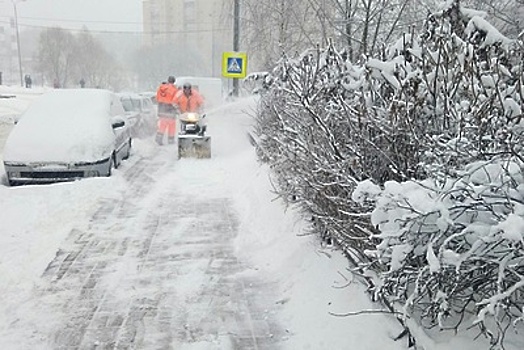 В Московском регионе зафиксировали снежный покров до 4 сантиметров