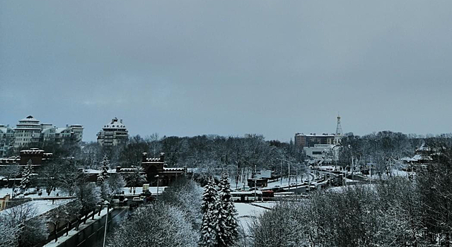 Метеоролог назвала причину снегопадов в Калининградской области