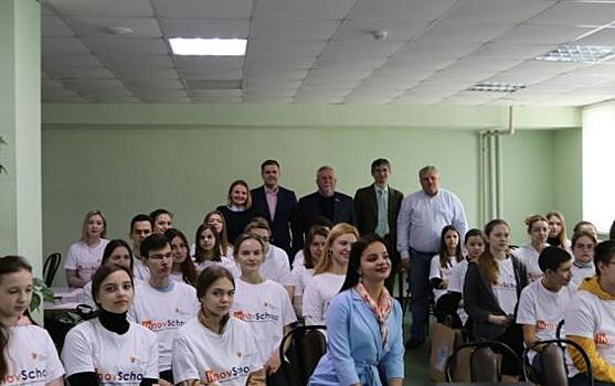Депутат Курской областной Думы побывал на открытии школы юных инноваторов