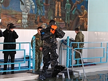 В Волгоградской области военнослужащие инженерных войск продемонстрировали свои возможности