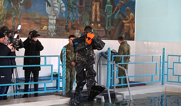 В Волгоградской области военнослужащие инженерных войск продемонстрировали свои возможности