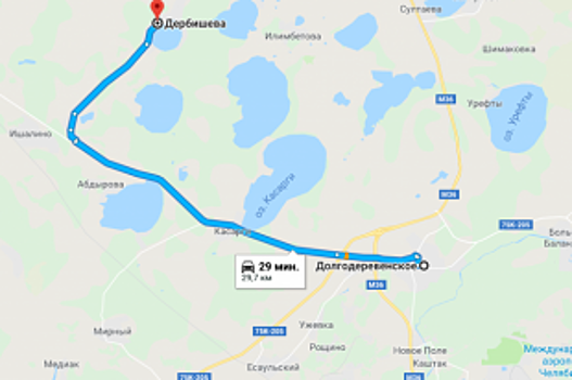 «КамАЗ» сбил пешехода под Долгодеревенском в Челябинской области