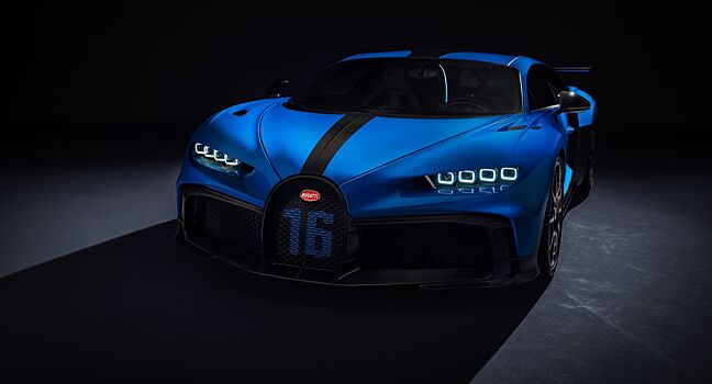 Bugatti представил версию гиперкара Chiron для гоночного трека