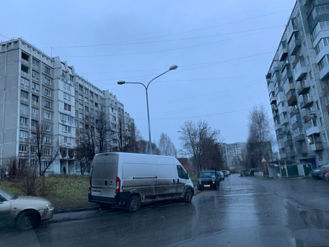 Микроавтобус на тротуаре возмутил новокузнечанина