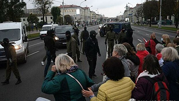 Милиция сообщила о задержаниях на акции протеста пенсионеров в Минске