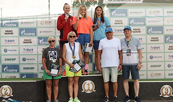 Волгоградки взяли 3 медали на чемпионате РФ по плаванию на открытой воде