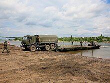 Понтонную переправу через Северский Донец возведут к 1 ноября