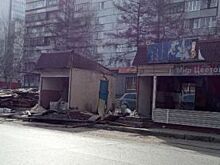 В Димитровграде на государственной земле незаконно установили киоски