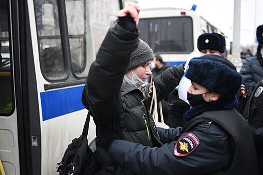Около 15 несовершеннолетних были задержаны на незаконной акции в Москве
