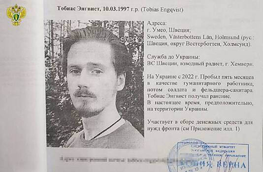 Шведского наемника заочно осудят в России