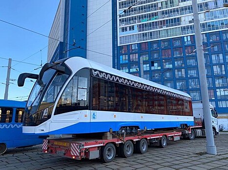 Новые односекционные трамваи появились в столице