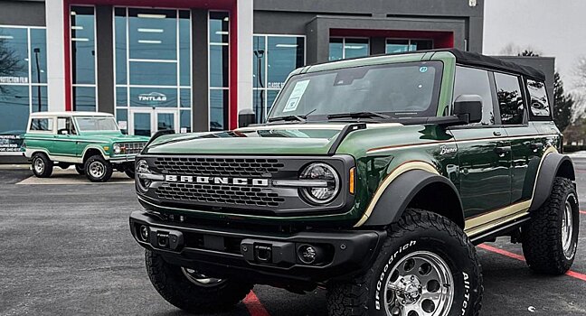 Представлен Ford Bronco Badlands с ярким ретро-дизайном